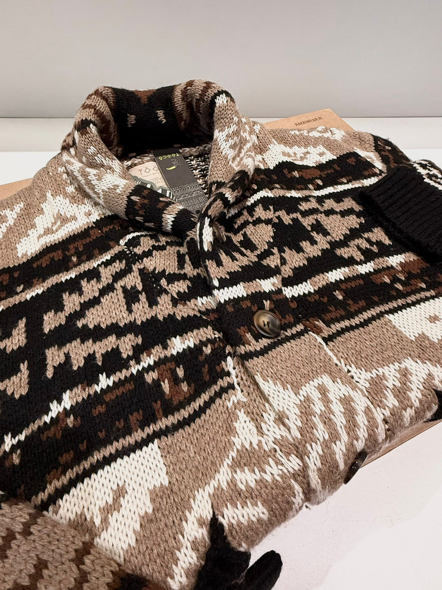 W5-OTTAWA Cardigan Everest Brown Man