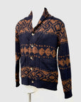 W5-DUNO Cardigan Everest Navy Man