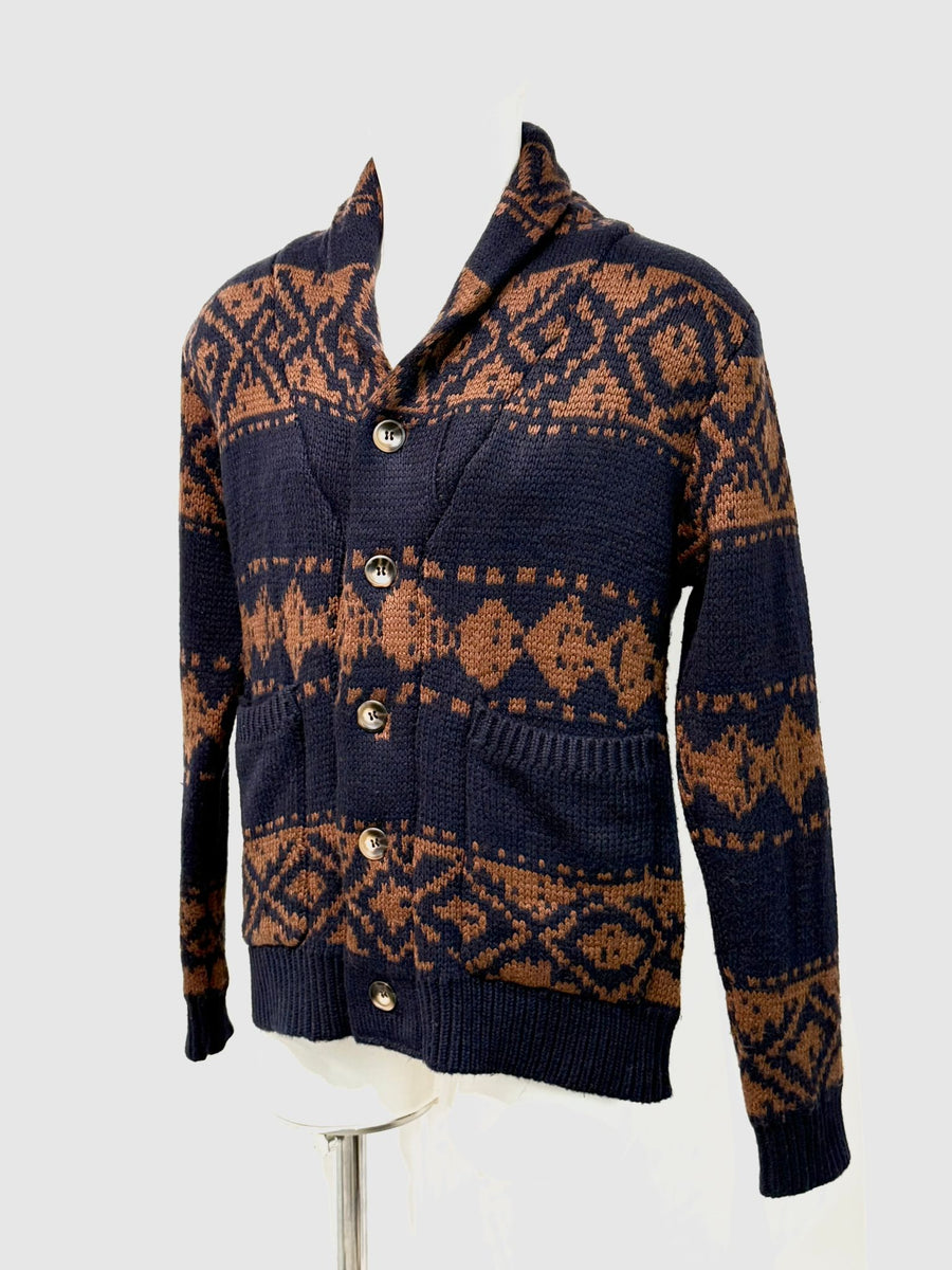 W5-DUNO Cardigan Everest Navy Man