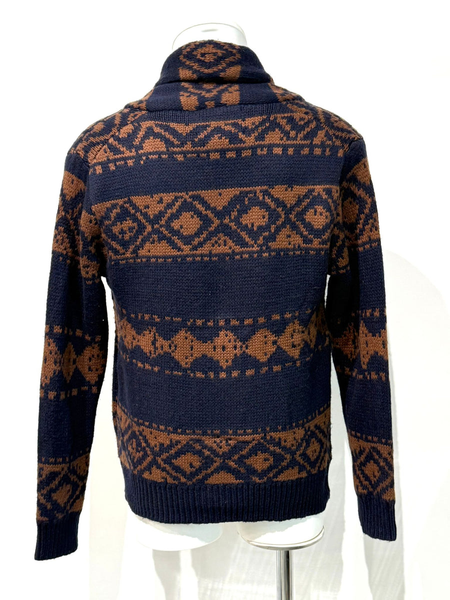 W5-DUNO Cardigan Everest Navy Man