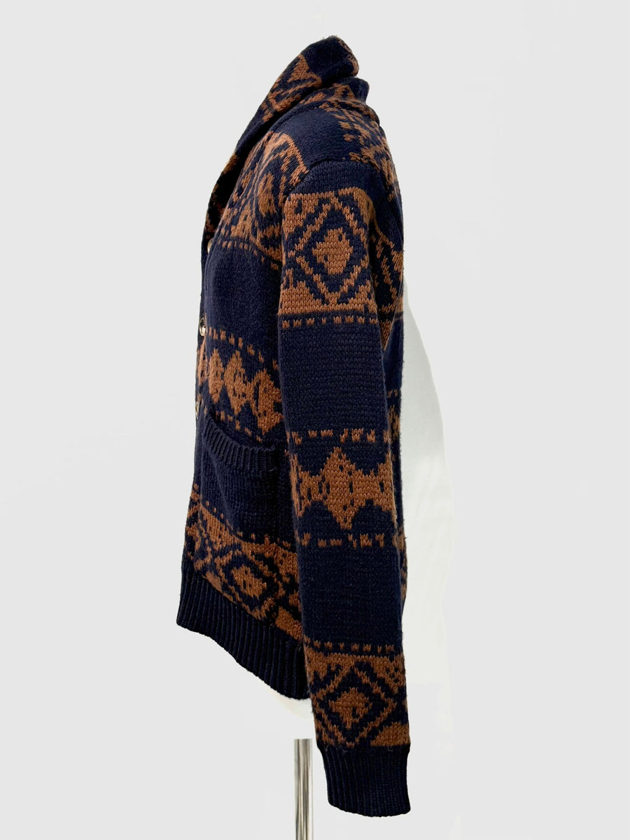 W5-DUNO Cardigan Everest Navy Man