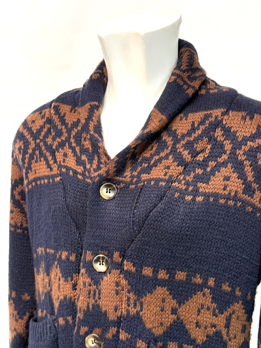 W5-DUNO Cardigan Everest Navy Man