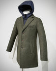 W5-ANDY 186 Cappotto Cappuccio Militare
