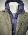 W5-ANDY 186 Cappotto Cappuccio Militare