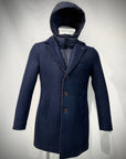 W5-ANDY 186 Cappotto Cappuccio Navy
