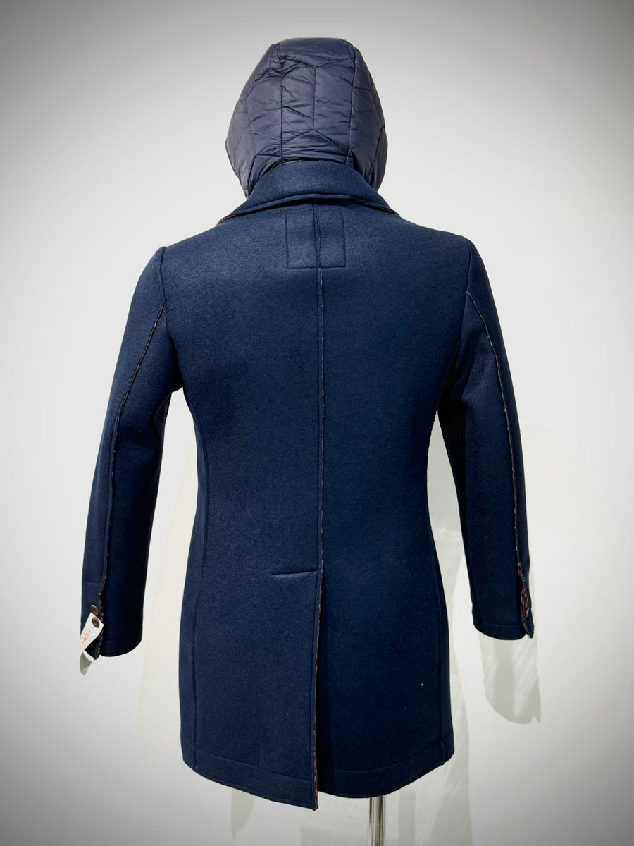 W5-ANDY 186 Cappotto Cappuccio Navy