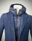 W5-ANDY 186 Cappotto Cappuccio Navy
