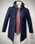 W5-ANDY 186 Cappotto Cappuccio Navy
