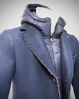 W5-ANDY 186 Cappotto Cappuccio Navy