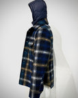 W5-WESTON199 Giacca Overshirt Quadri Var.1