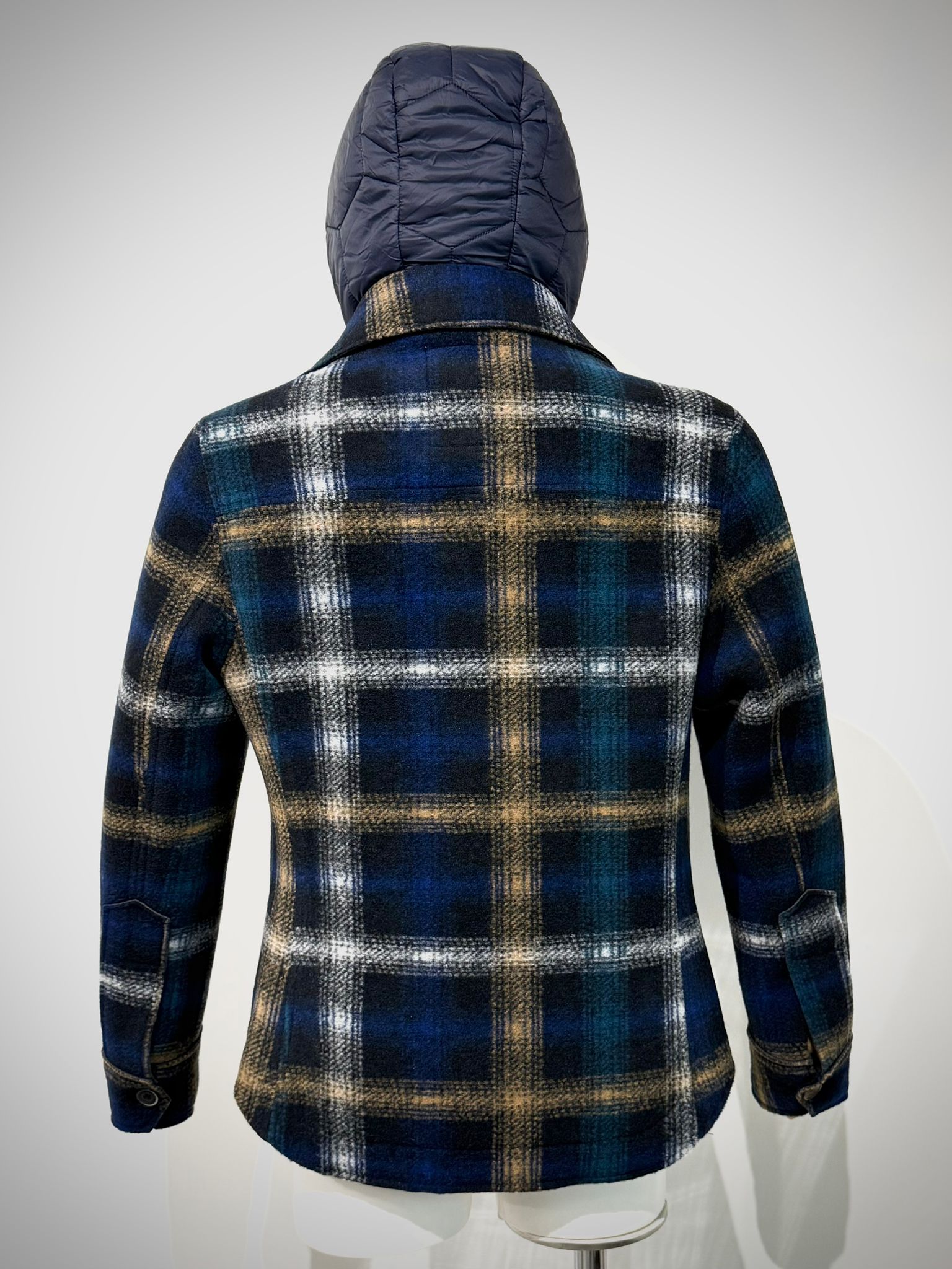 W5-WESTON199 Giacca Overshirt Quadri Var.1