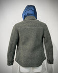 W5-PERCY160 Giacca Overshirt Verde
