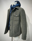 W5-PERCY160 Giacca Overshirt Verde
