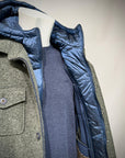 W5-PERCY160 Giacca Overshirt Verde