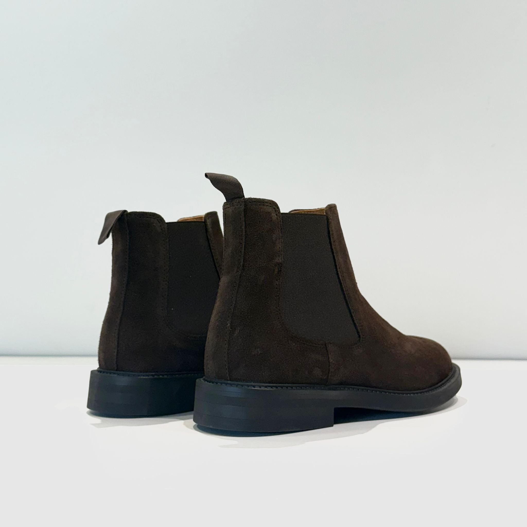 W5-2320 Stivaletto Beatles Camoscio Testa di Moro 520 Man