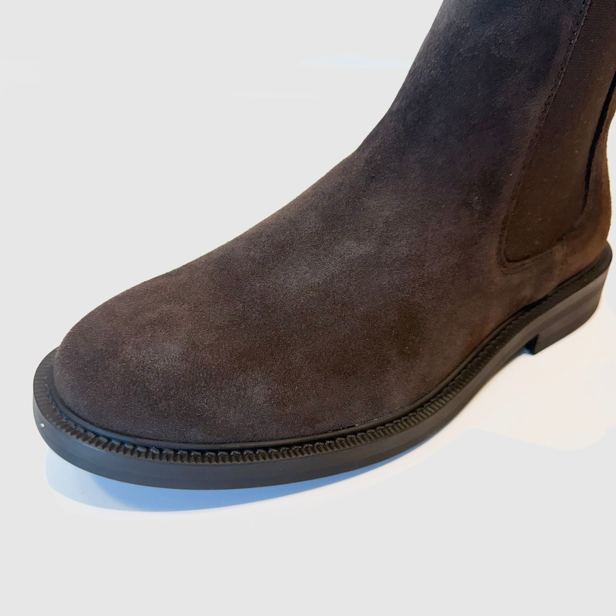 W5-2320 Stivaletto Beatles Camoscio Testa di Moro 520 Man