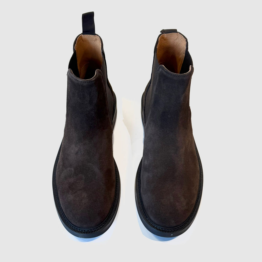 W5-2320 Stivaletto Beatles Camoscio Testa di Moro 520 Man