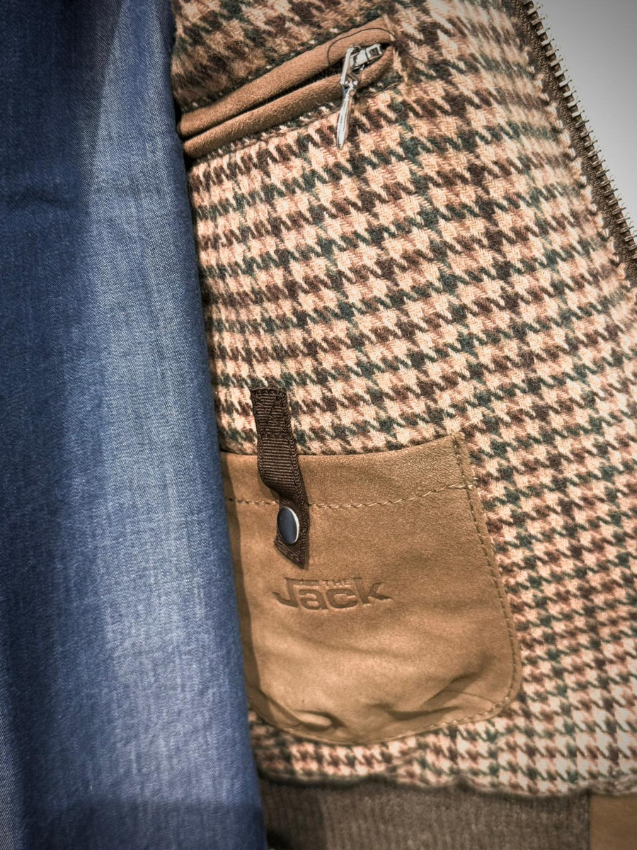 UW5-TOBIA Giubbotto Suede Palude Man