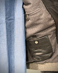 UW4-EAST VILLAGE Giubbotto In Pelle Black Man