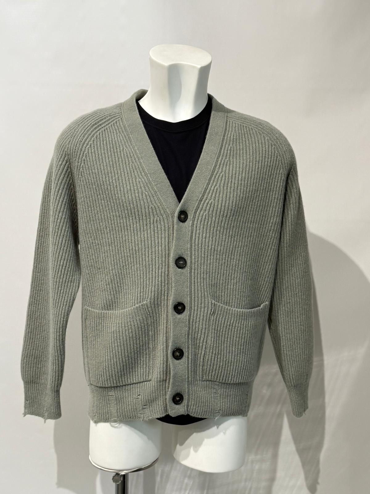 W5-16 Cardigan Costa Inglese Salvia Man
