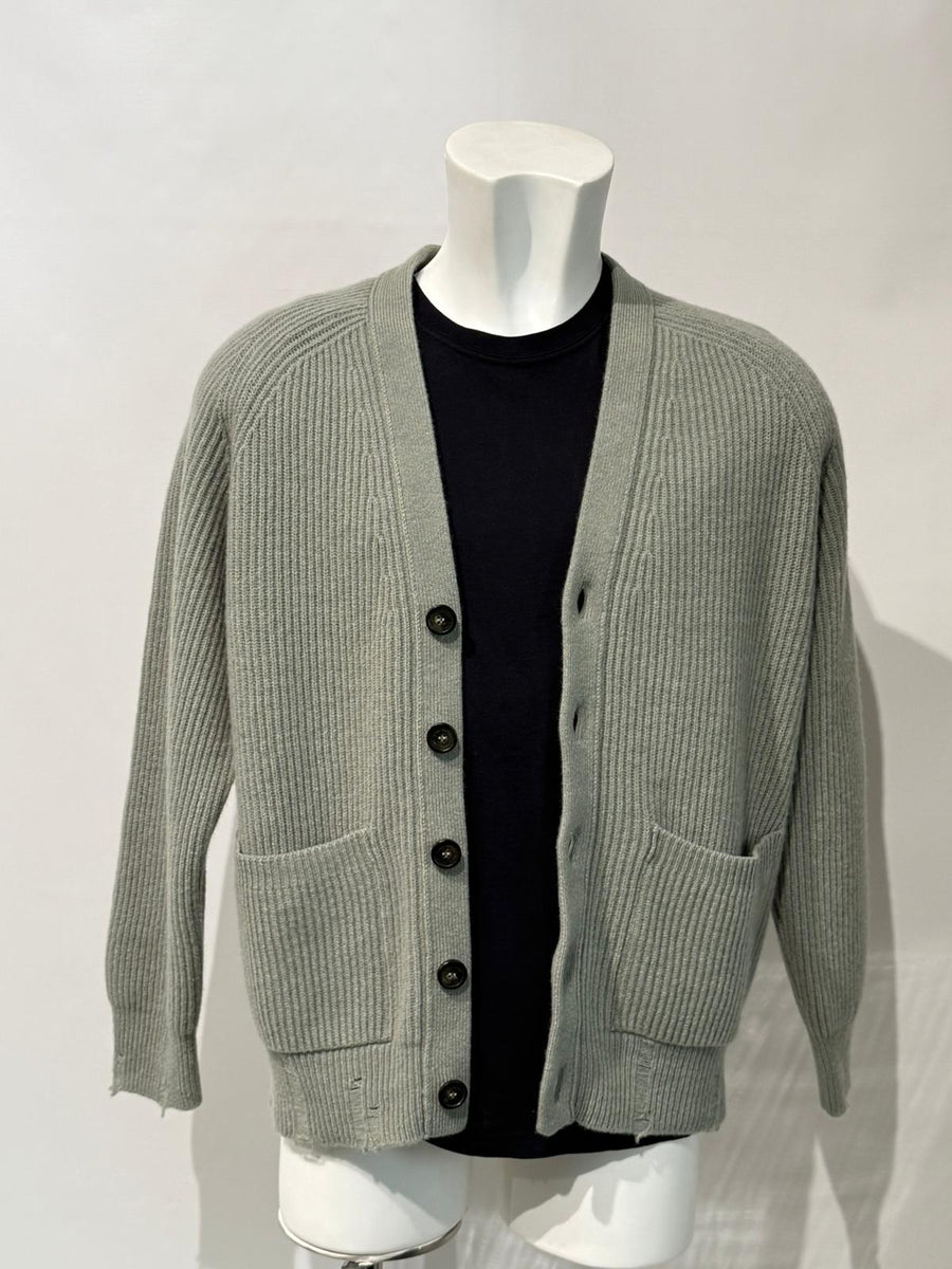 W5-16 Cardigan Costa Inglese Salvia Man