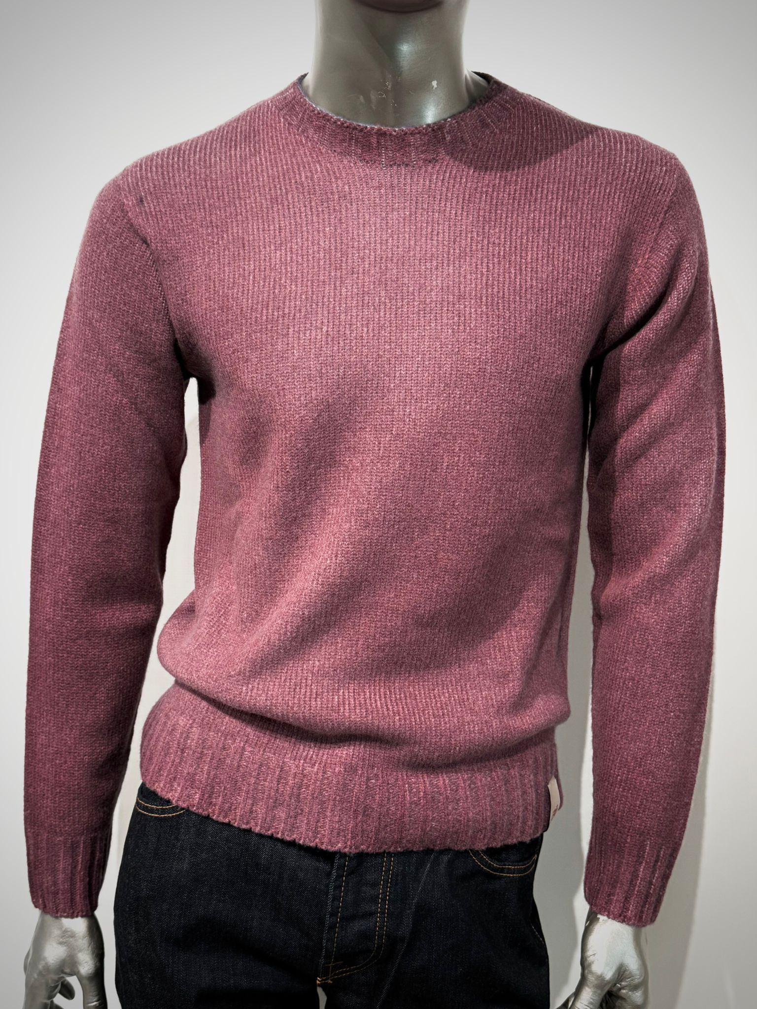 W5-BRADLEY Maglia Reversibile Jeans/Bordeaux Man