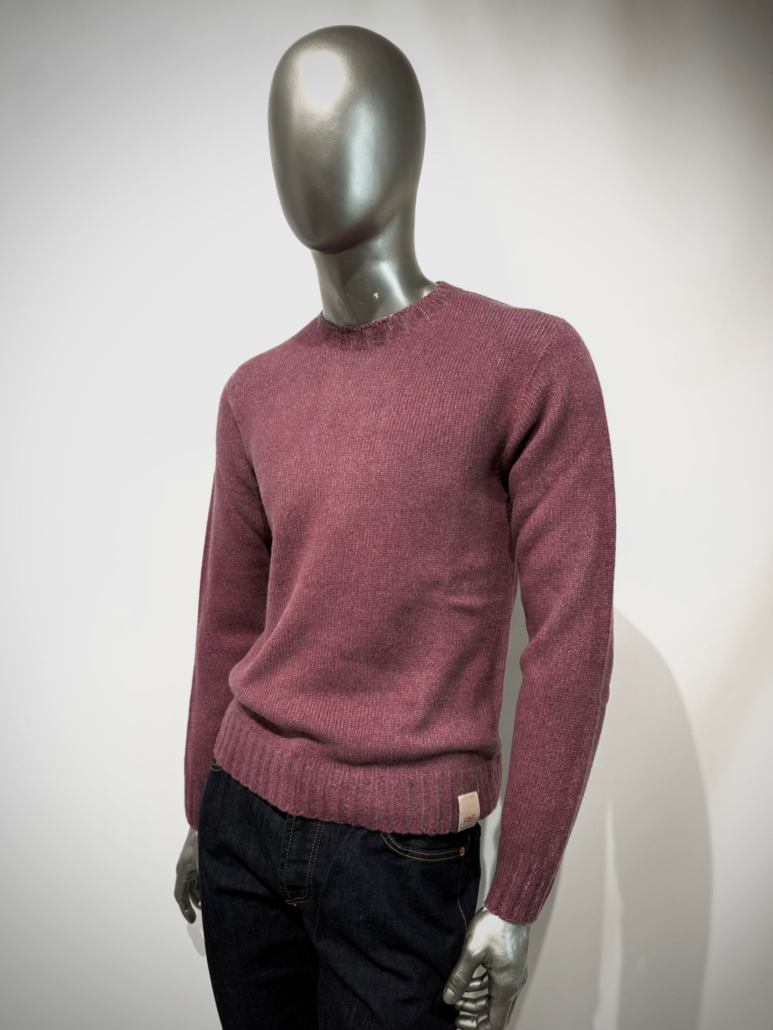 W5-BRADLEY Maglia Reversibile Jeans/Bordeaux Man