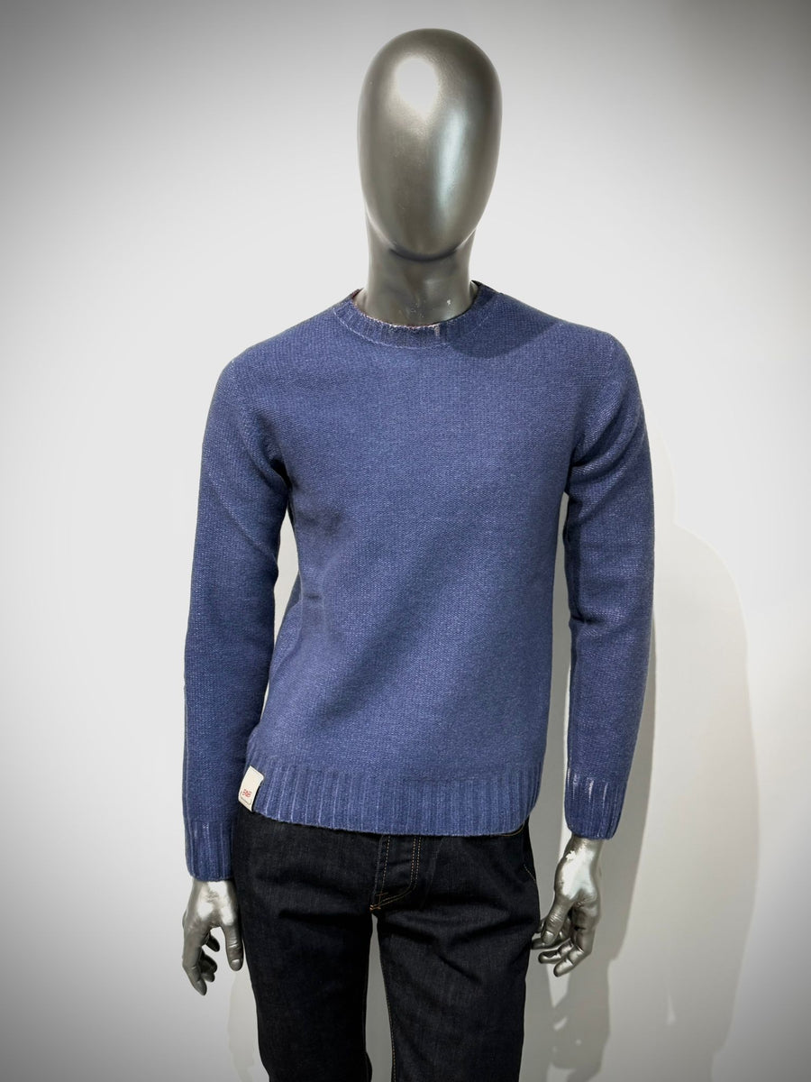 W5-BRADLEY Maglia Reversibile Jeans/Bordeaux Man