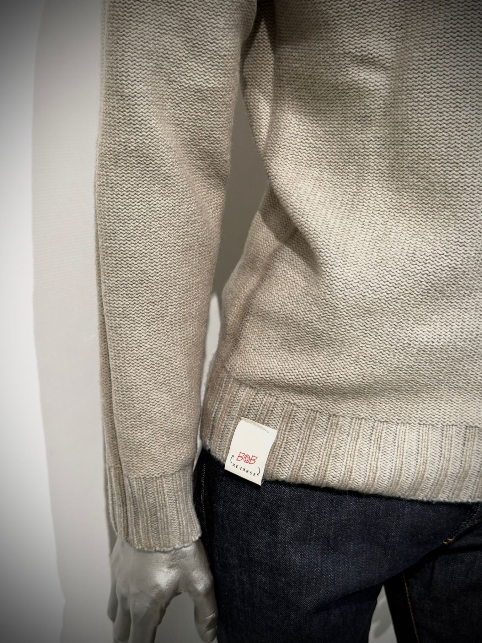 W5-BRADLEY Maglia Reversibile Blu/Beige Man