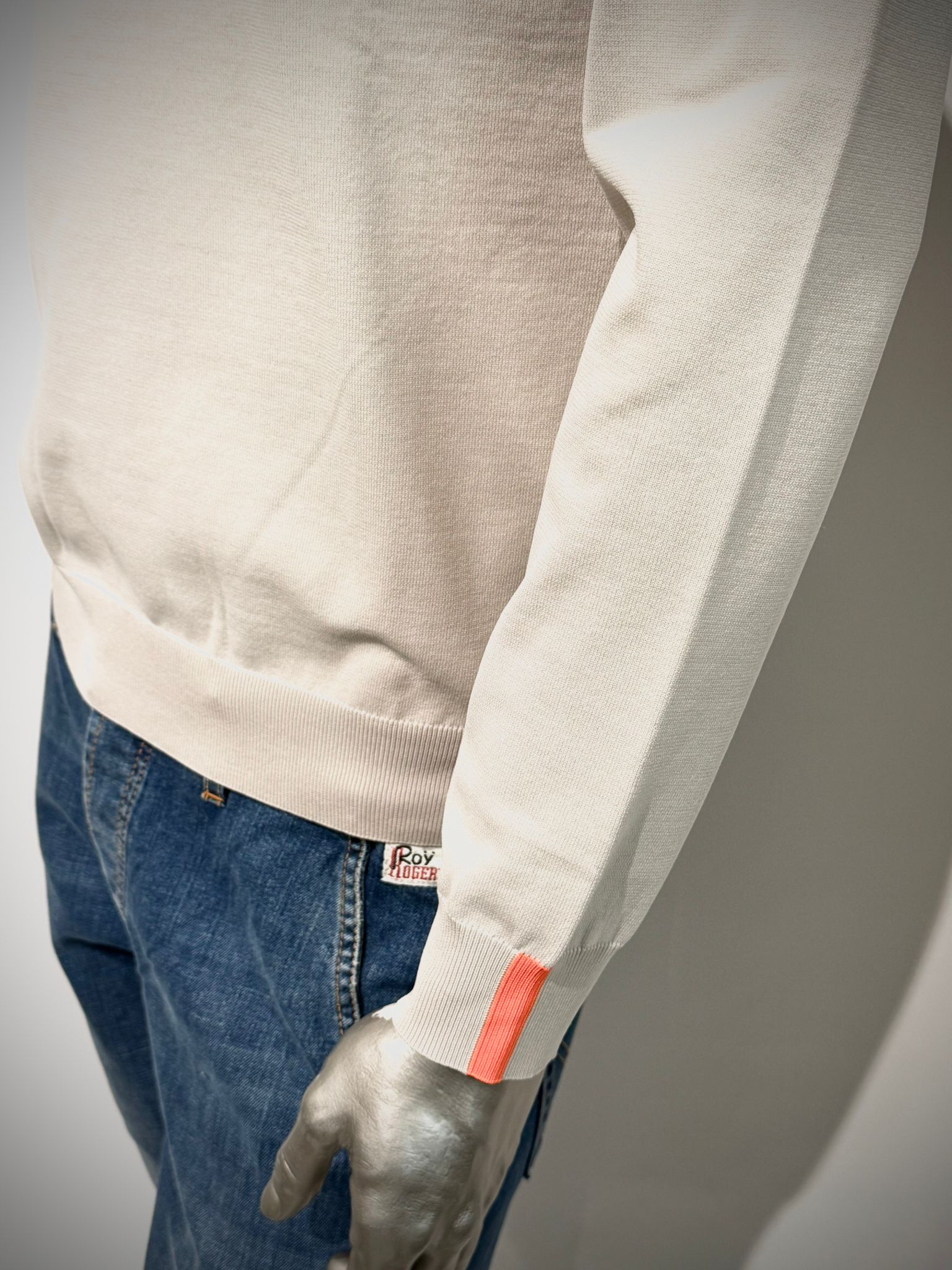 W5-0006 Maglia Girocollo Tech Merino Mastice Man