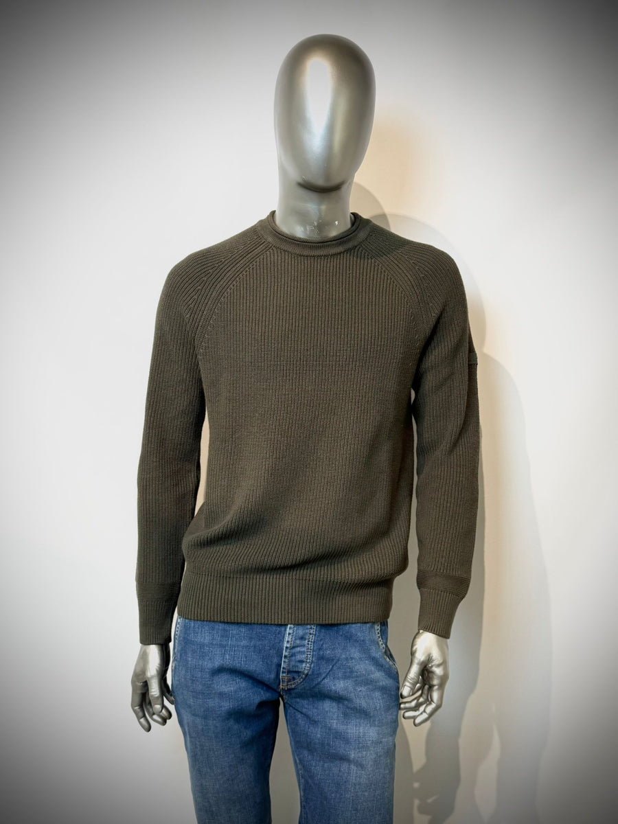 W5-0001 Maglia Girocollo Costa Inglese Militare Man