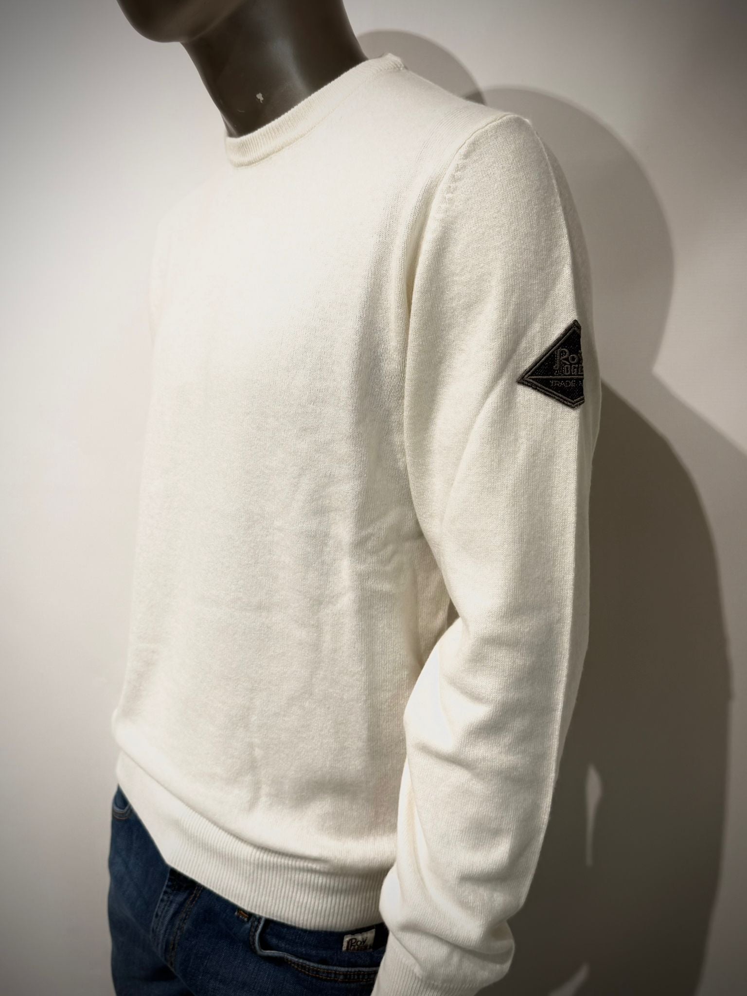 UW5-CREW Maglia Girocollo Lana Cashmere Natural Man