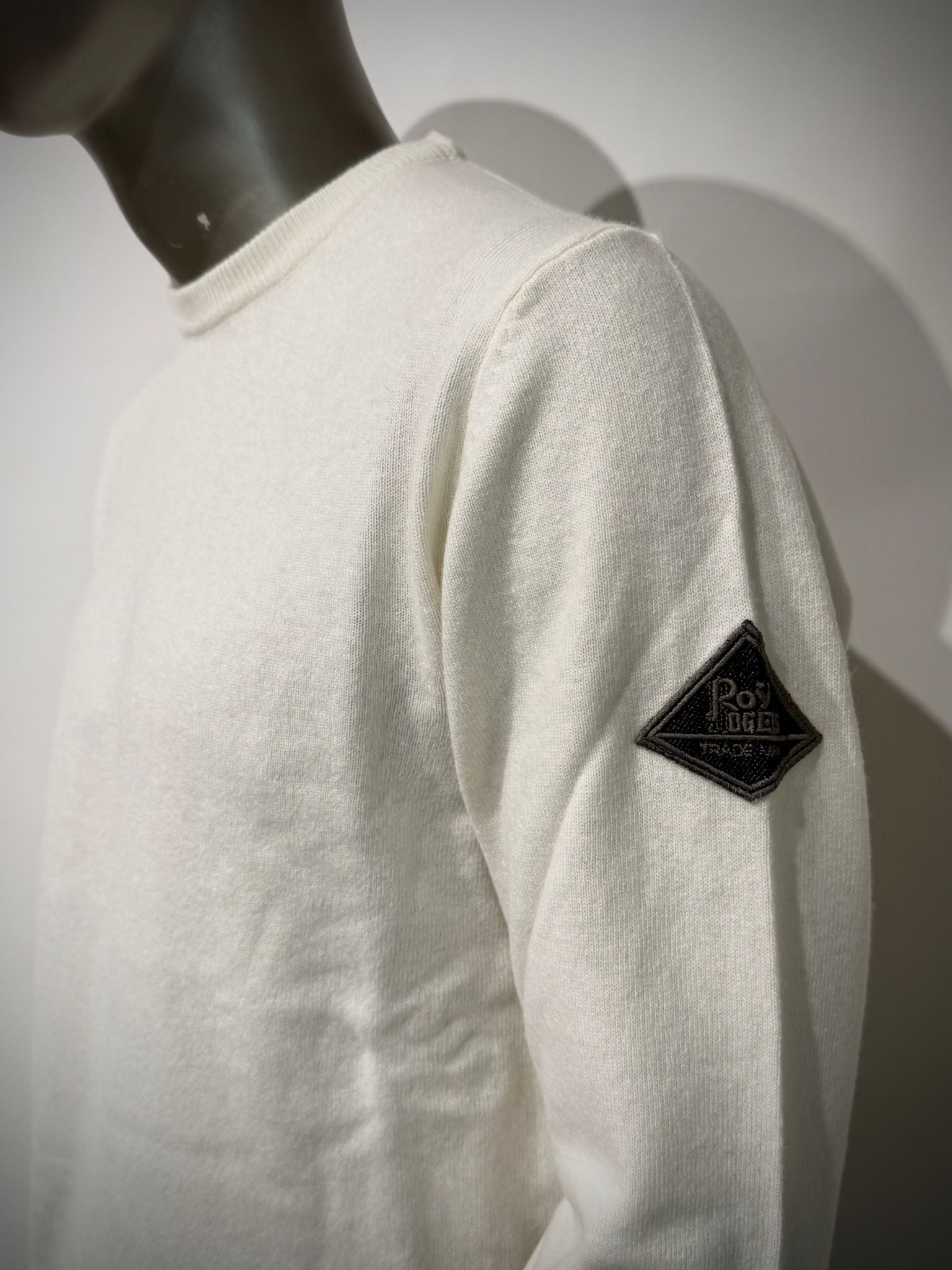 UW5-CREW Maglia Girocollo Lana Cashmere Natural Man