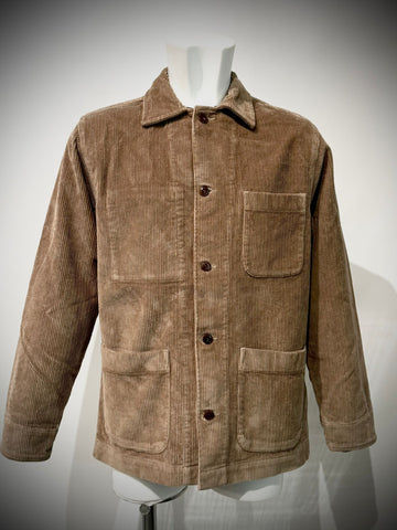 UW5-ST.MALO WORK Jacket Velluto Camel Man