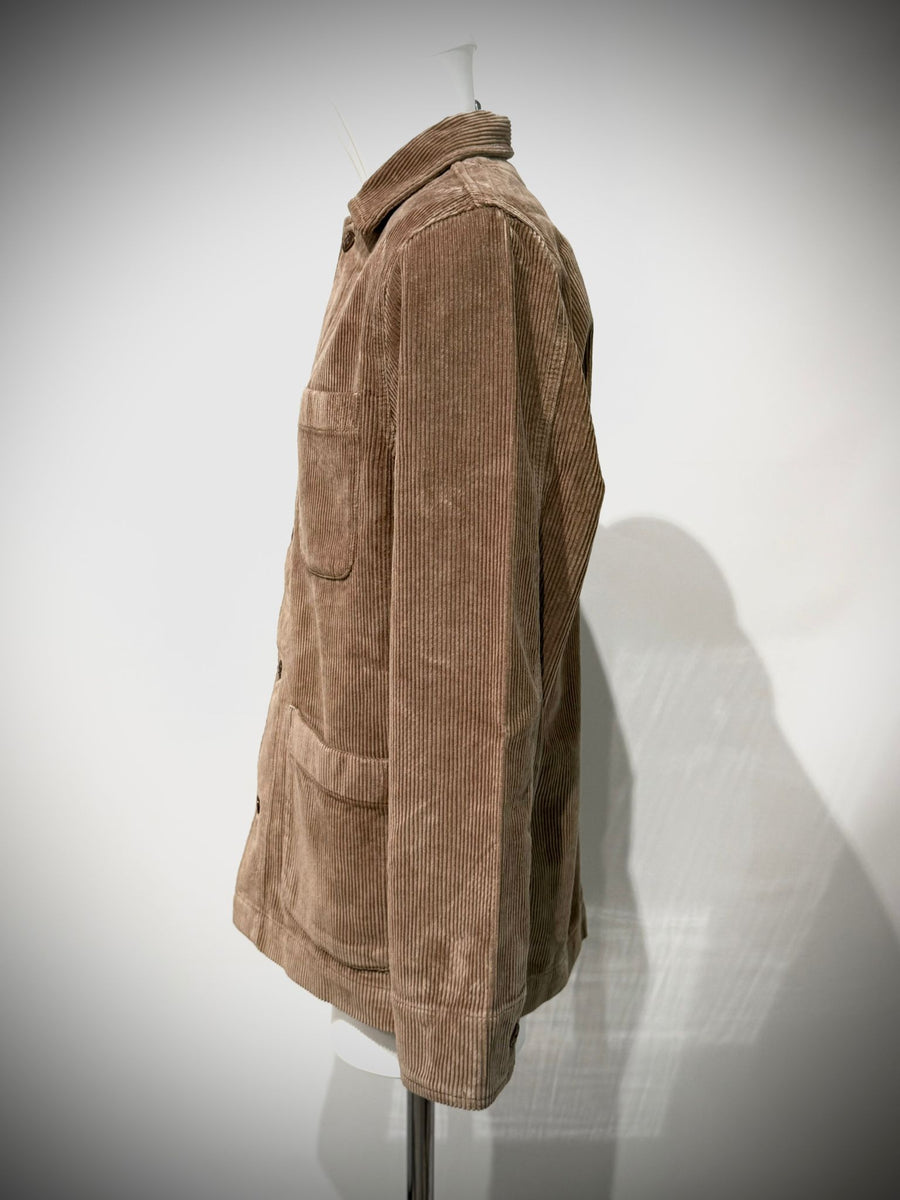 UW5-ST.MALO WORK Jacket Velluto Camel Man