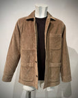 UW5-ST.MALO WORK Jacket Velluto Camel Man