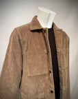 UW5-ST.MALO WORK Jacket Velluto Camel Man