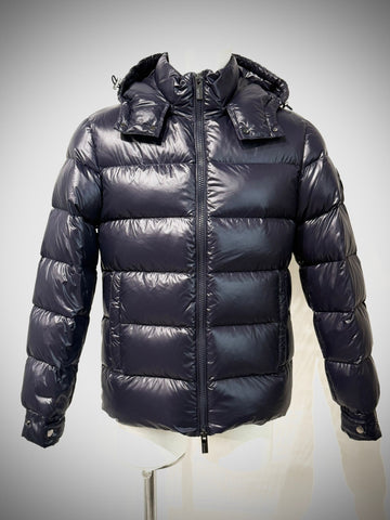 W4-4035 GLACIER Piumino Ultrapuffer Cappuccio Blue Man