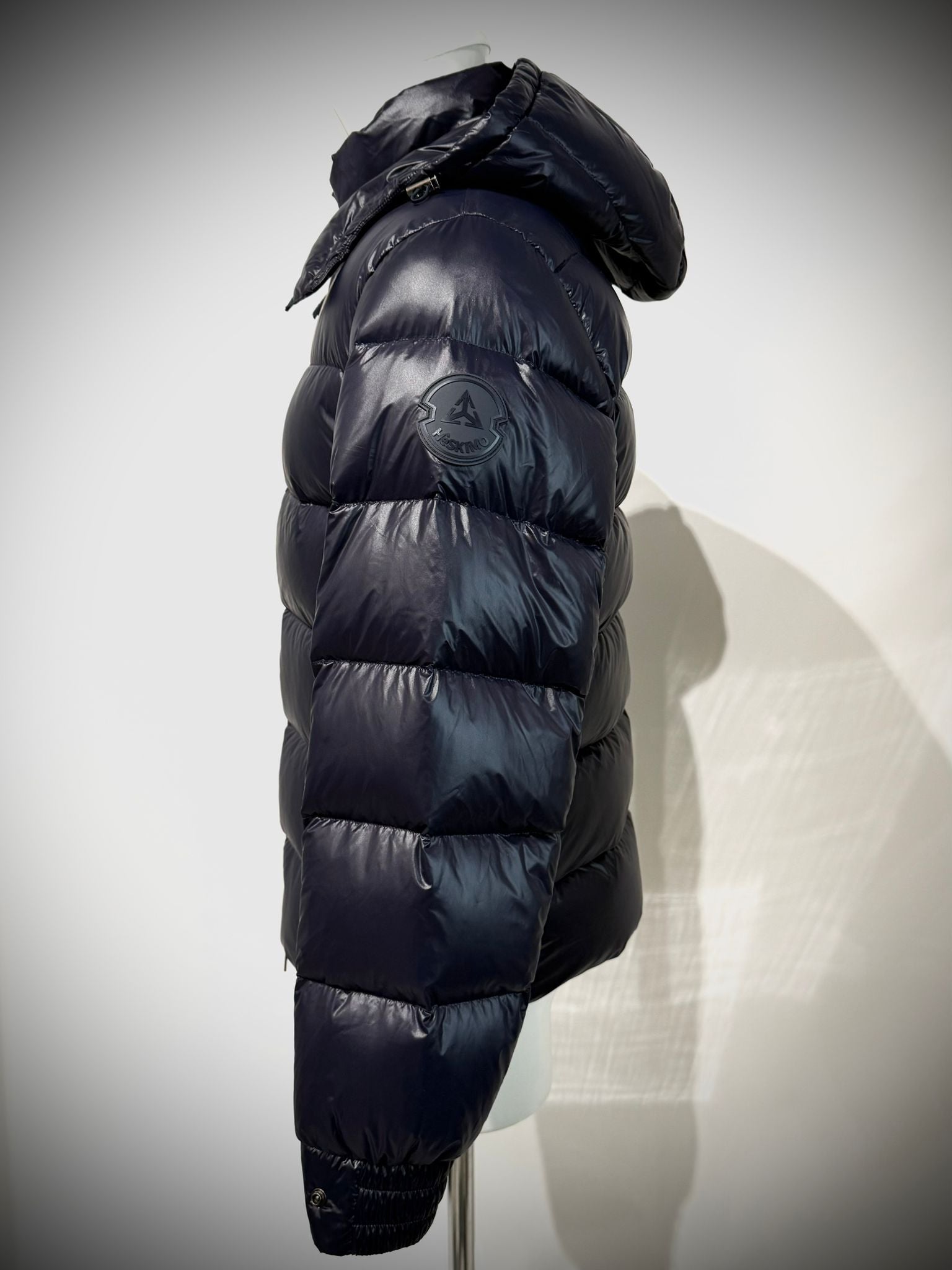 W4-4035 GLACIER Piumino Ultrapuffer Cappuccio Blue Man