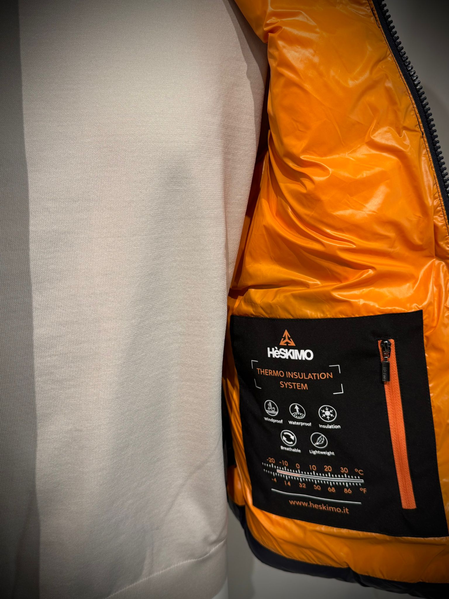 W4-4035 GLACIER Piumino Ultrapuffer Cappuccio Blue Man