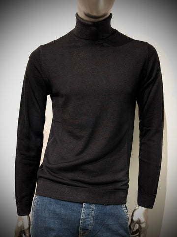 W4-0005 Maglia Lana Ciclista Nero09 Man