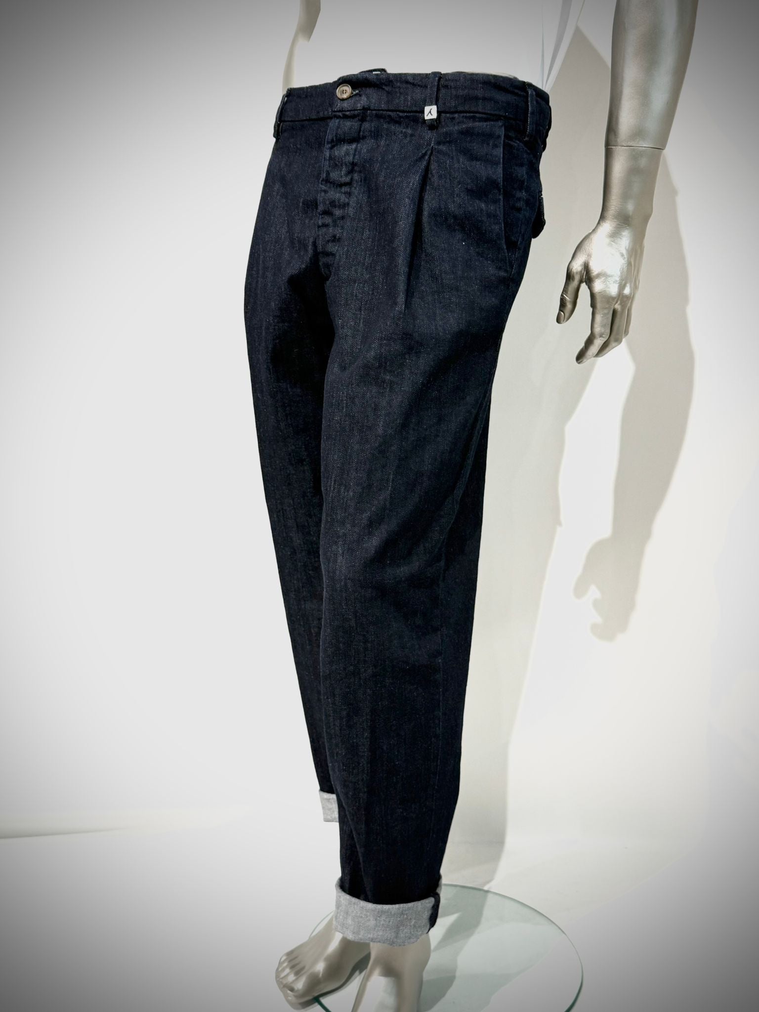 W5-23L 707 ADE Pantalone Denim Navy Man