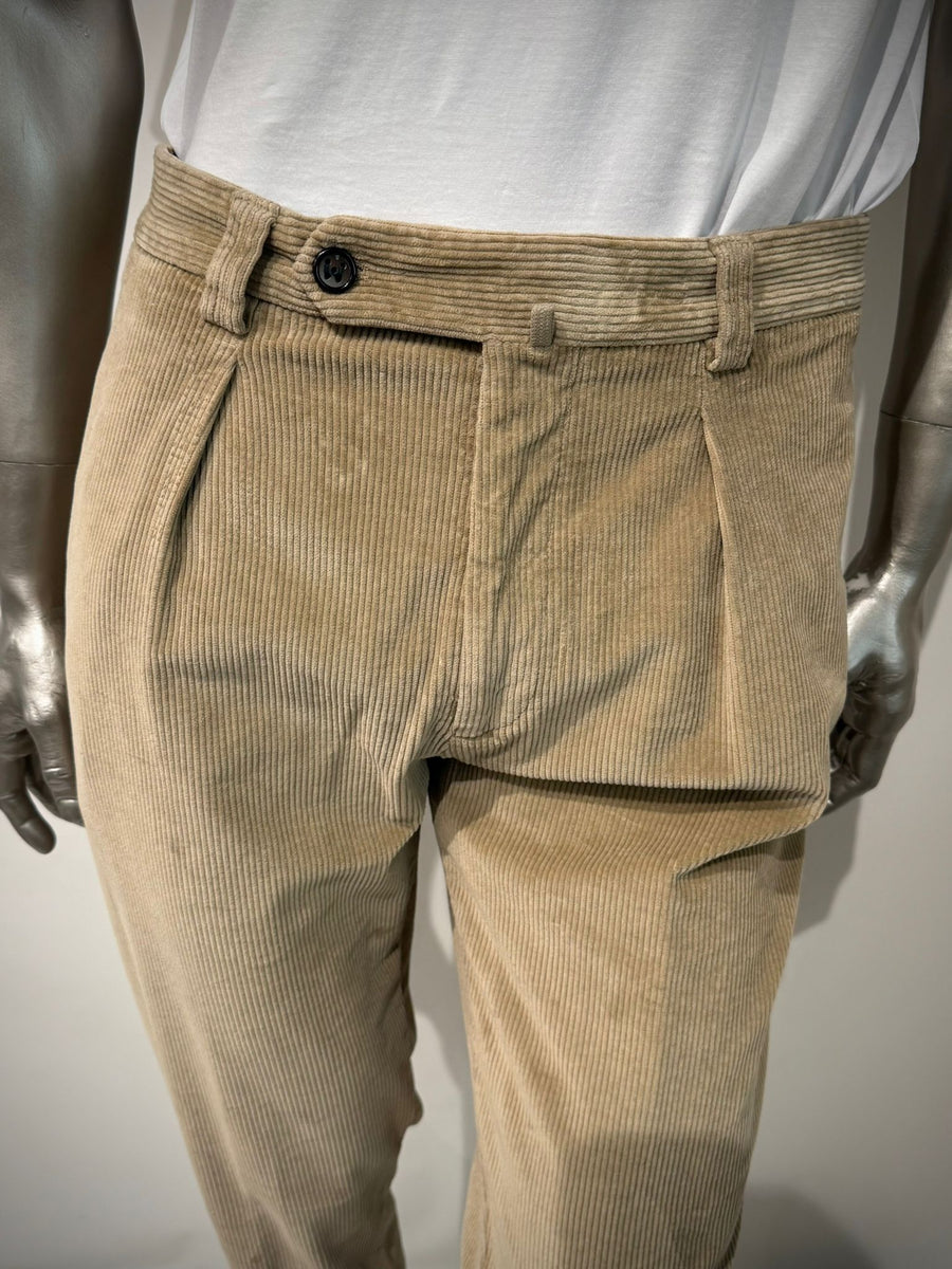 W5-DV0500X Pantalone Chiaia Long Velluto Noce Man