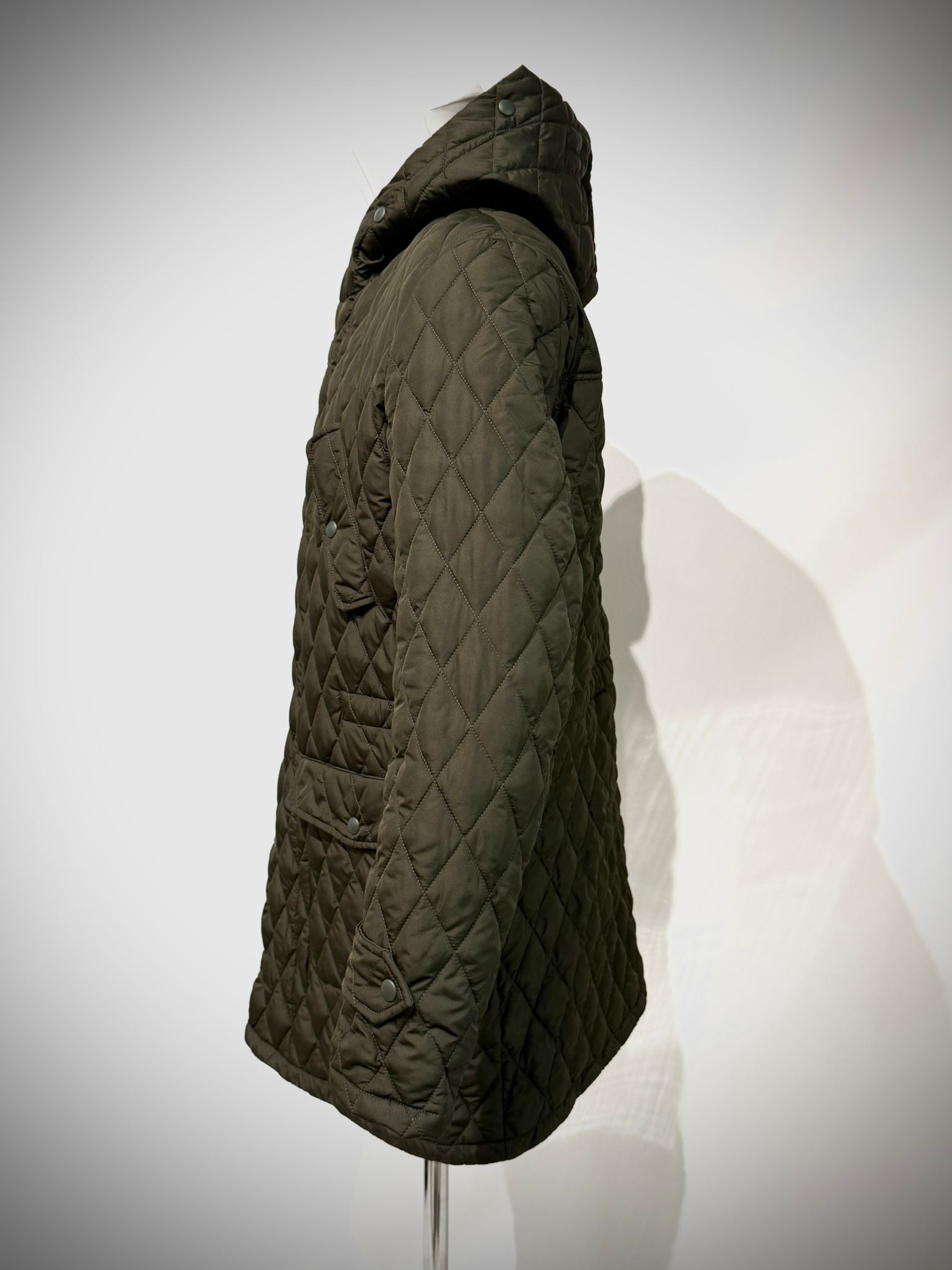 UW5-533 Giubbotto Trapuntato Maxi Verde Man