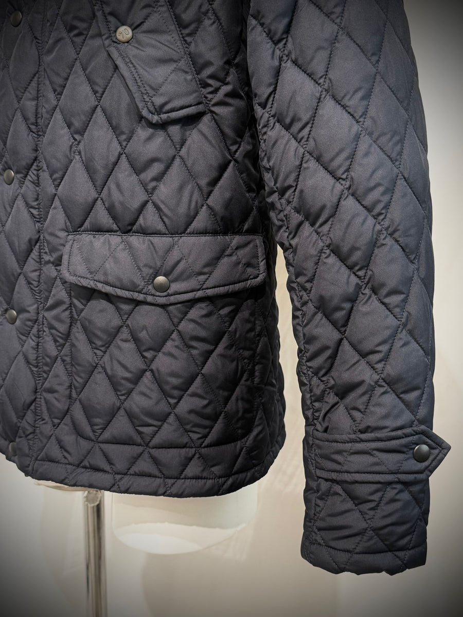 UW5-530 Giubbotto Trapuntato Raglan Blu Man