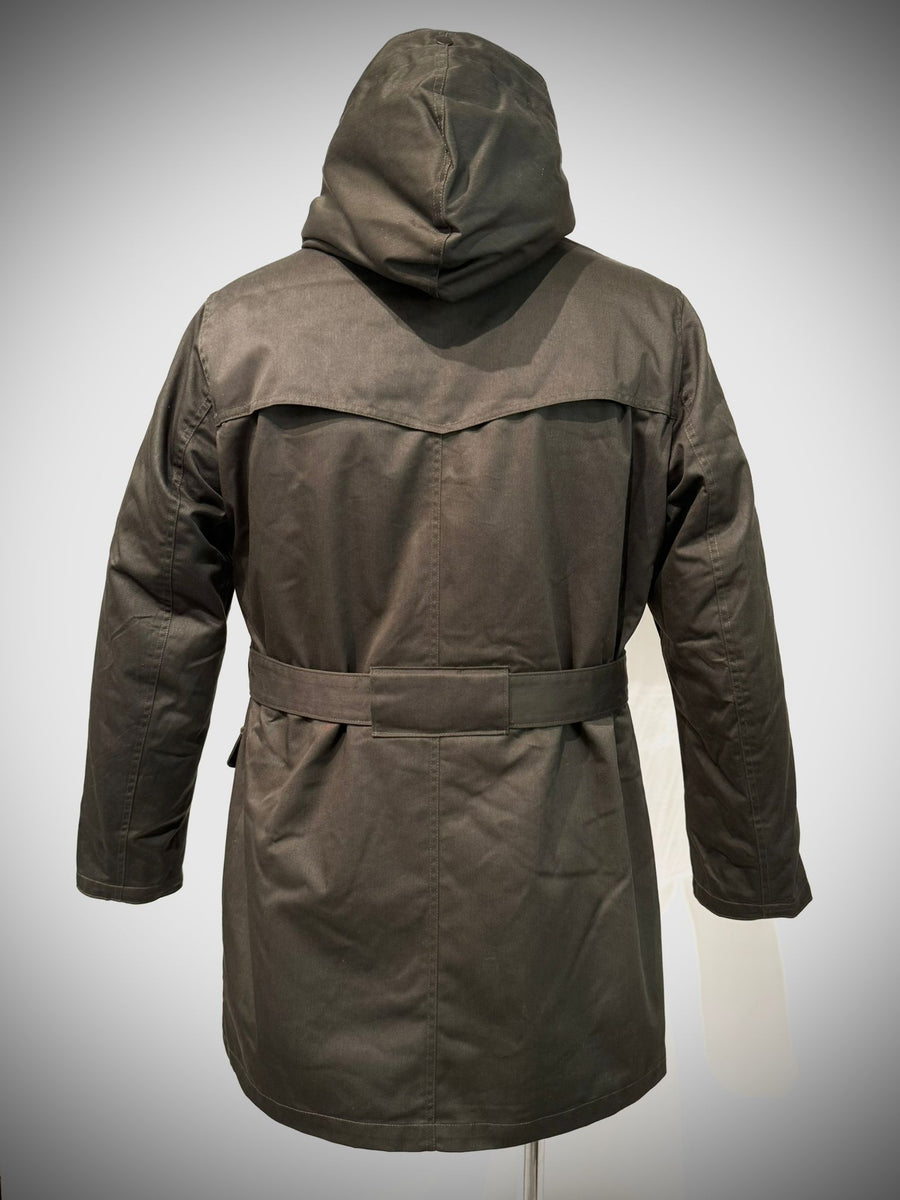 UW5-01 L'ESKIMO Giubbotto Maxi Verde/Ecrù Man