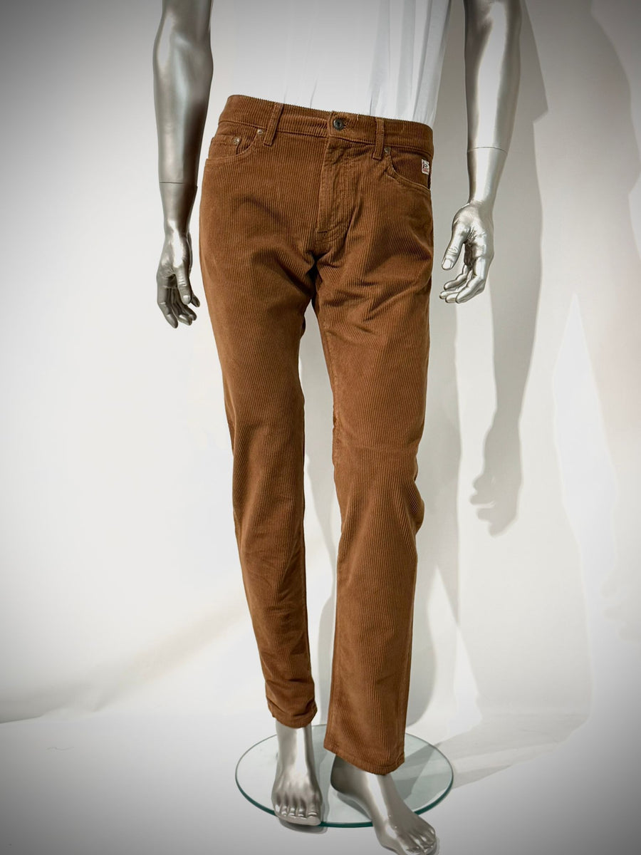 UW5-CULT Plain Pantalone Velluto Barrel Man