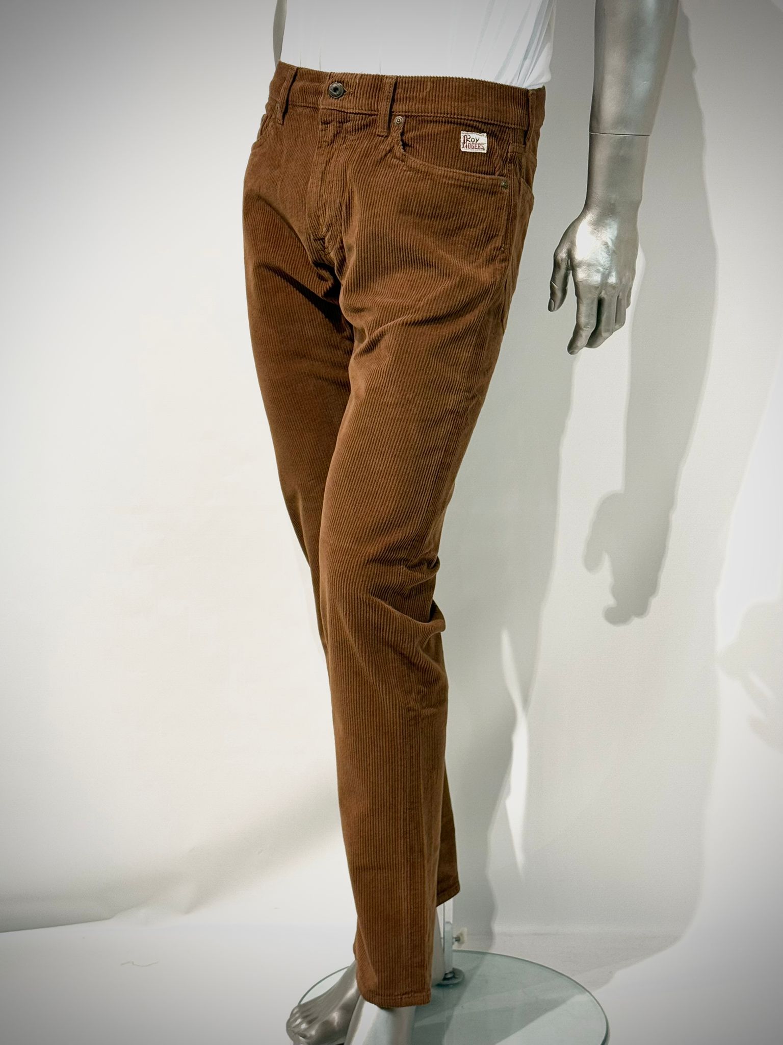 UW5-CULT Plain Pantalone Velluto Barrel Man