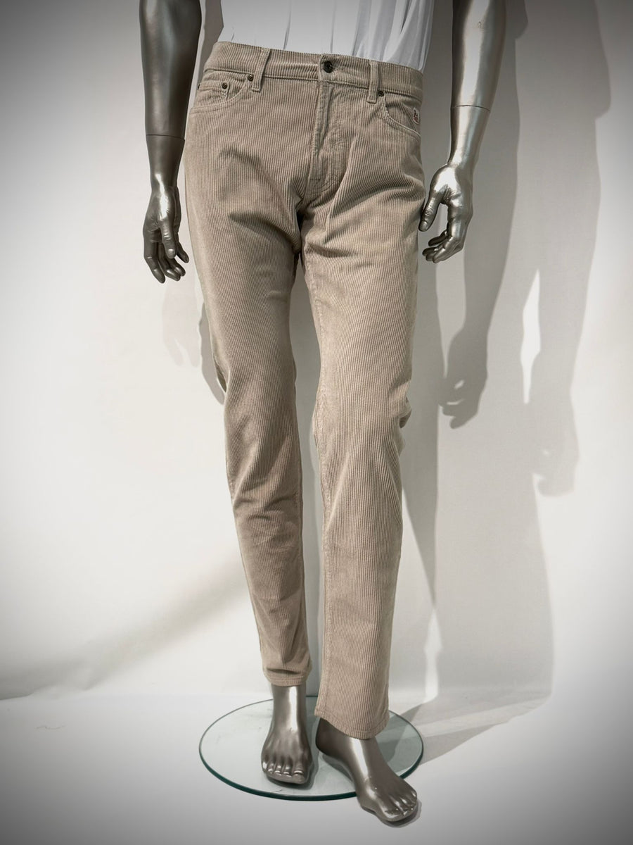 UW5-CULT Plain Pantalone Velluto Mastic Man