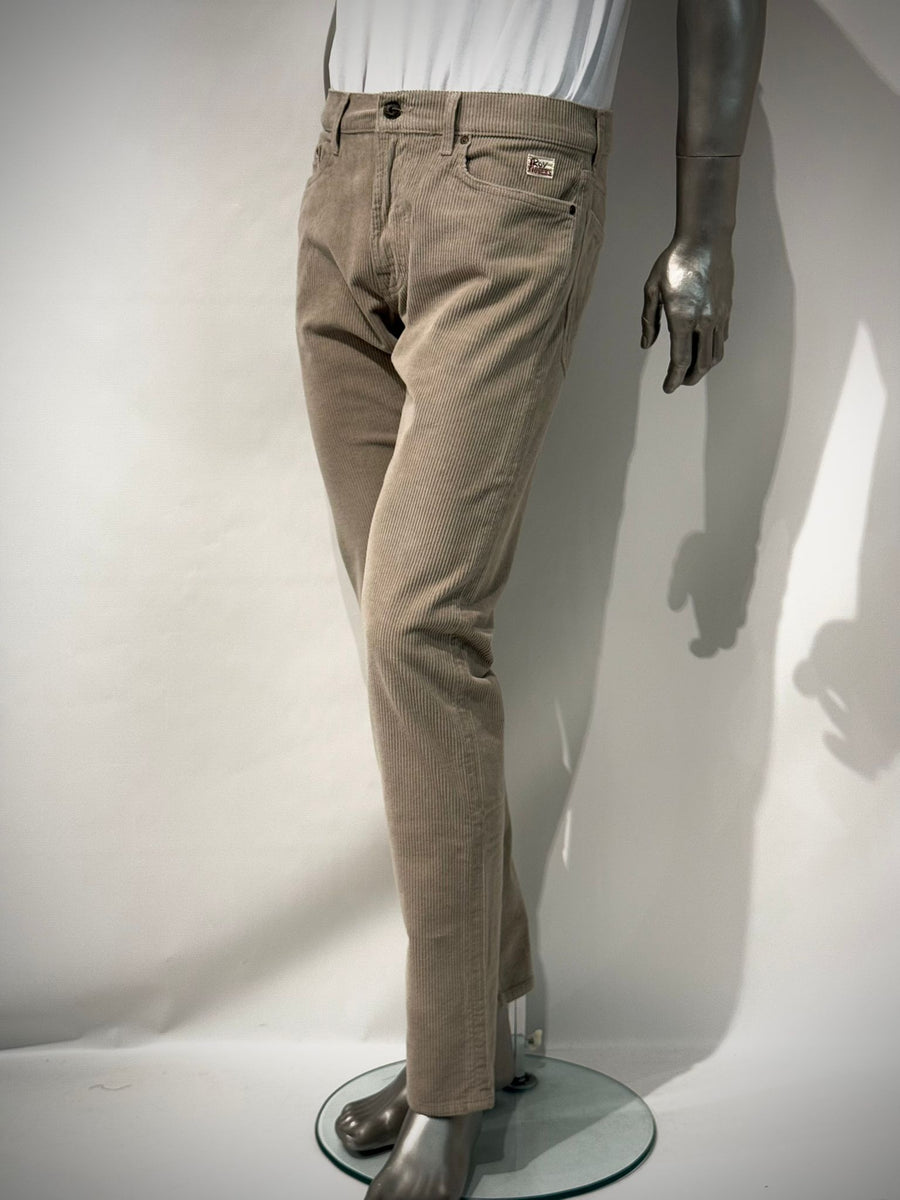 UW5-CULT Plain Pantalone Velluto Mastic Man